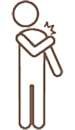 肩が痛いイラスト